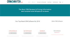 Desktop Screenshot of crmmatch.net
